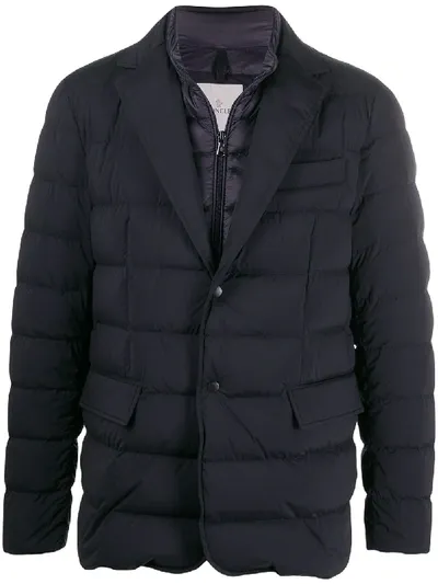 Moncler Padded Jacket In Blue