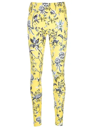 Alala Floral Print Leggings In Yellow