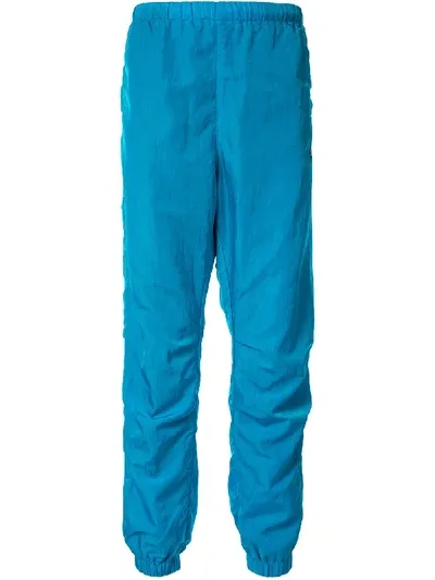 Marcelo Burlon County Of Milan Instruction Track Pants In Blue