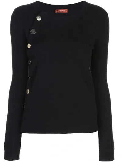 Altuzarra Minamoto Buttoned Jumper In Black