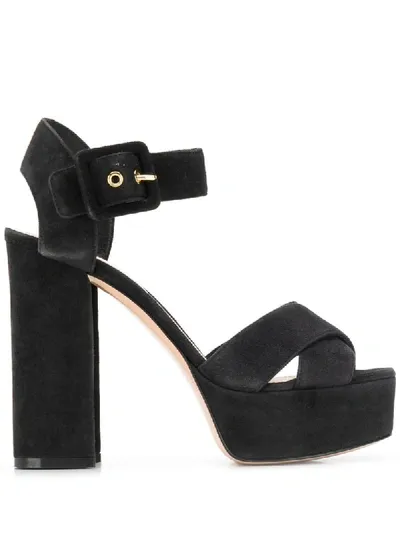 Nicholas Kirkwood Elements Platform Sandals 120mm In Black