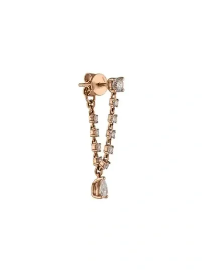 Anita Ko 18kt Rose Gold Olivia Diamond Drop Earring In Not Applicable