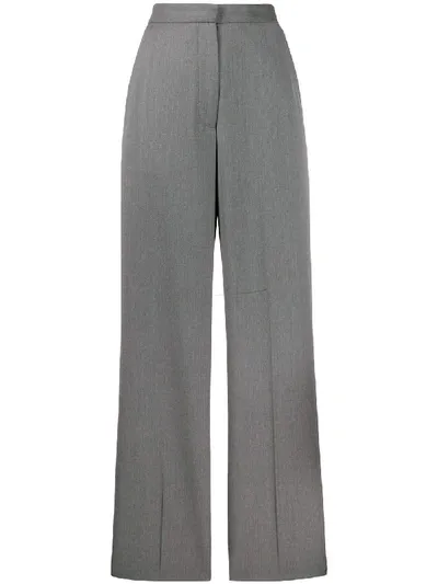 Remain Dublin Wide Leg Trousers In Grey