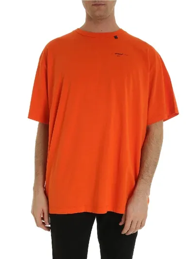 Off-white Orange & Black Logo T-shirt