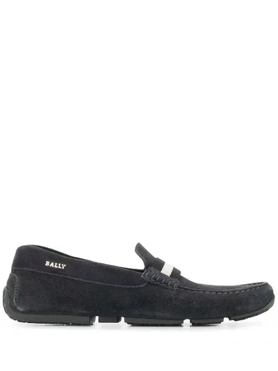 Bally Pearce Loafers In Navy