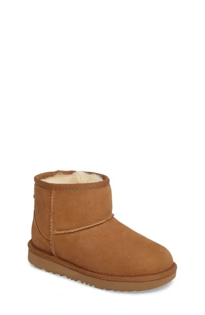 Ugg Classic Mini Ii Water-resistant Genuine Shearling Boot In Chestnut