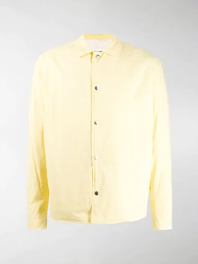 Jil Sander Plus Reversible Recycled Nylon Jacket In Yellow