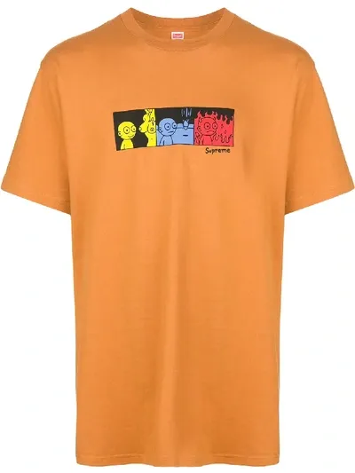 Supreme Life Tee In Orange