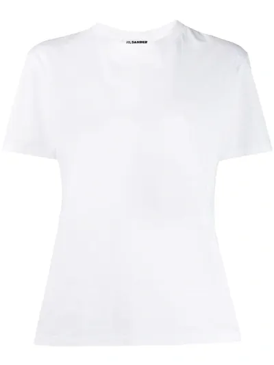 Jil Sander Crew Neck T-shirt In White