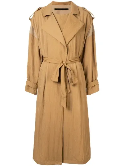 Muller Of Yoshiokubo 'three Way' Trenchcoat In Neutrals