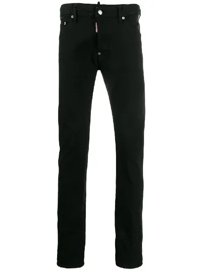 Dsquared2 Icon Slim Fit Jeans In Black