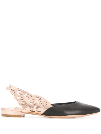 Sophia Webster Angelo Slingback Pumps In Black