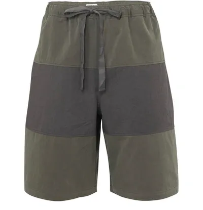 Jw Anderson Panelled Rugby Shorts In Grey