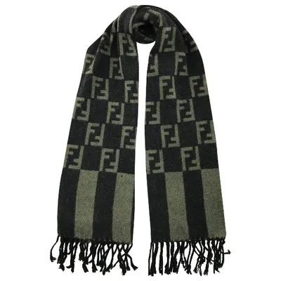 Pre-owned Fendi Wool Scarf In Other