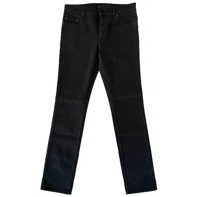 Pre-owned Prada Slim Jean In Black