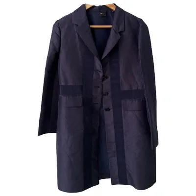 Pre-owned Aspesi Silk Jacket In Blue