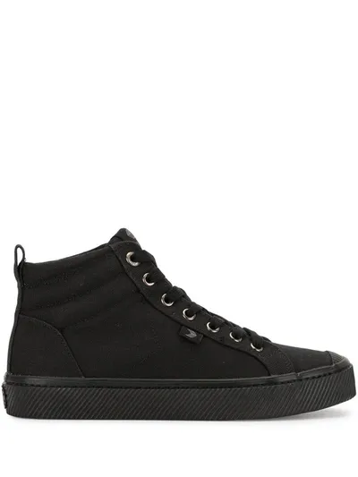 Cariuma Oca Canvas High-top Sneakers In All Black