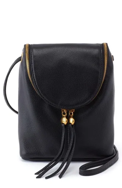 Hobo Fern Saddle Bag In Black