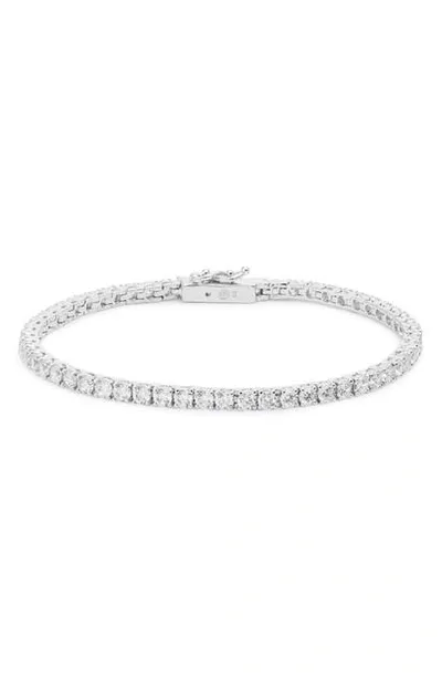 Nadri Small Cubic Zirconia Tennis Bracelet In Silver