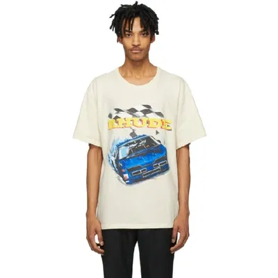 Rhude Off-white Nascar Race T-shirt