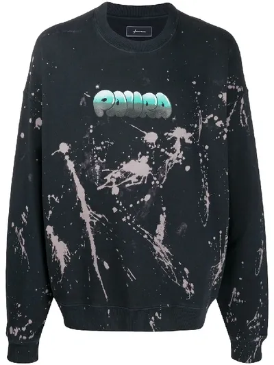 Paura Long-sleeved Sweatshirt In Black