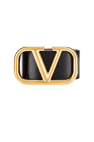 Valentino Garavani Vlogo In Nero & Rouge Pur