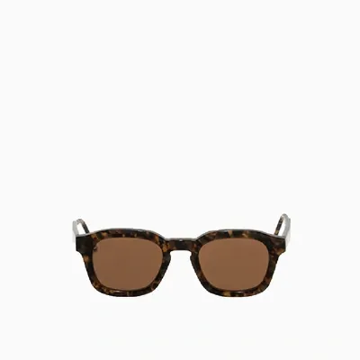 Thom Browne Tortoise Square Shape Sunglasses