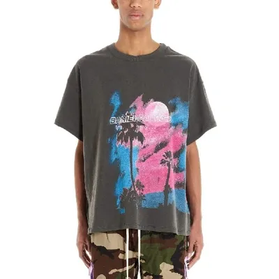 Daniel Patrick Graphic-print Crew Neck T-shirt In Black