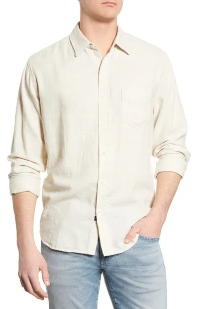 Rails Wyatt Cotton Regular Fit Button-down Shirt In Hummus