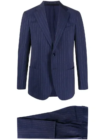 Bagnoli Sartoria Napoli Vietri Suit In Blue