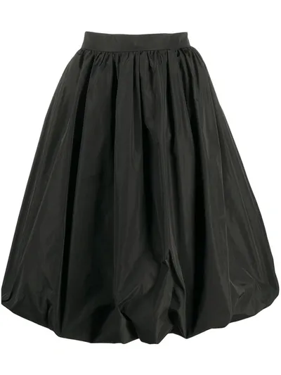 Patou Black Polyester Skirt