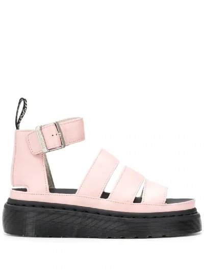 Dr. Martens' Open Toe Sandals In Pink