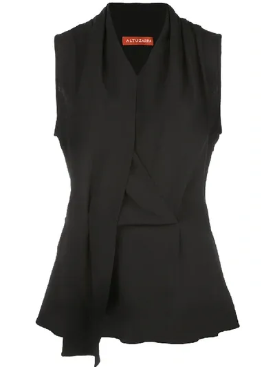 Altuzarra Koral Blouse In Black