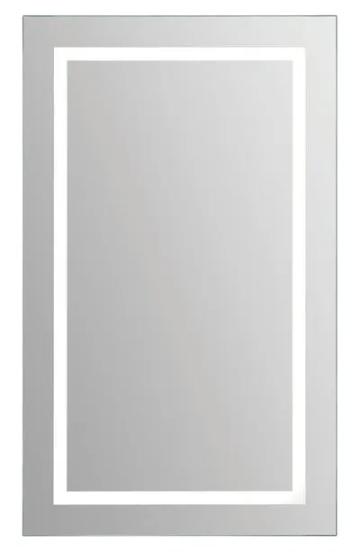 Renwil Adele Led Mirror In Metallic Silver