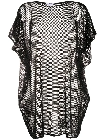 Wolford Xenia Mesh Tunic In Black