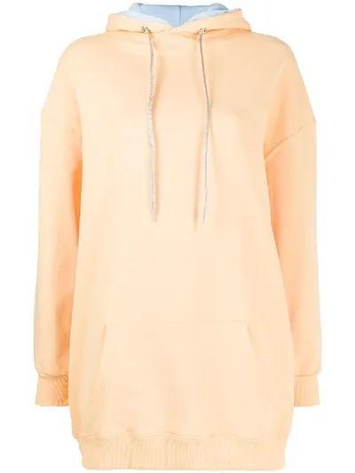 Chiara Ferragni Flirting Oversized Hoodie In Orange