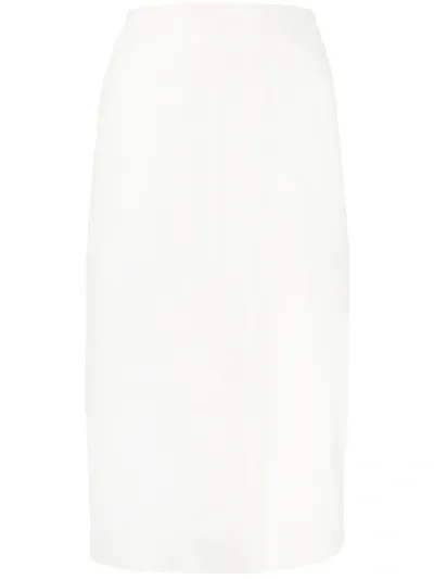 Valentino Mid-length Skirt In White