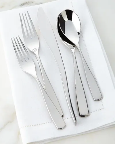 Nambe 45-piece Anna Flatware Service In Stainless Steel