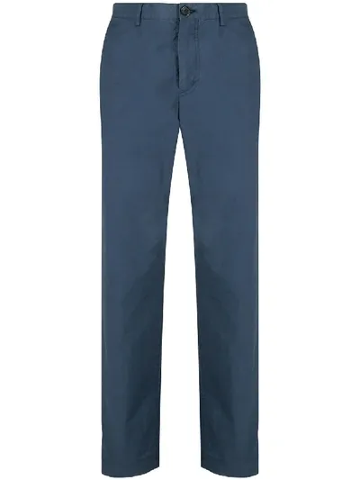 Ps By Paul Smith Classic Slim Chinos In Blue