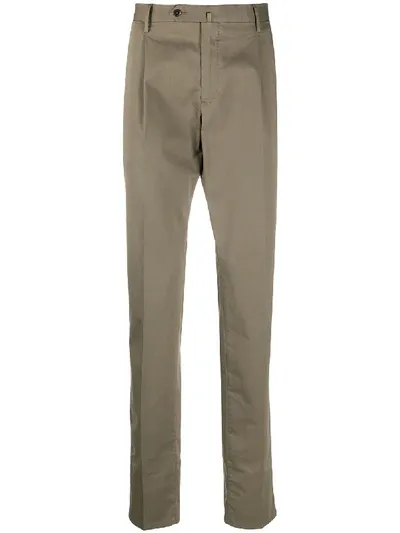 Pt01 Slim-fit Chinos In Grey