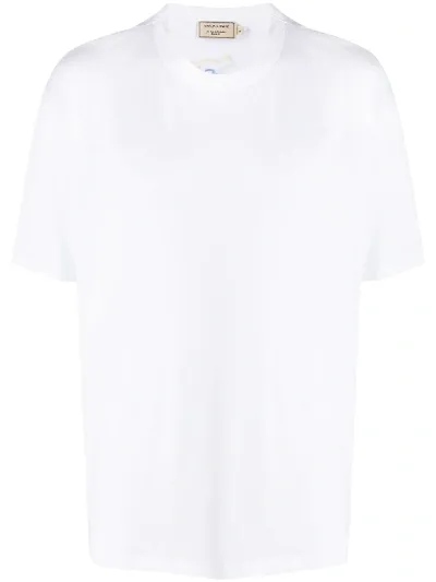 Maison Kitsuné Crew Neck T-shirt In White