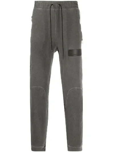 Jordan Logo Patch Trousers In Schwarz