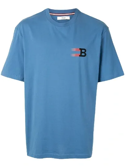 Bally Jersey T-shirt In Blue