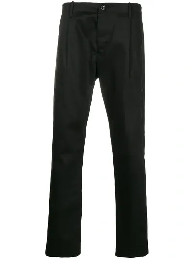 Nine In The Morning Straight-leg Tailored Trousers In Black