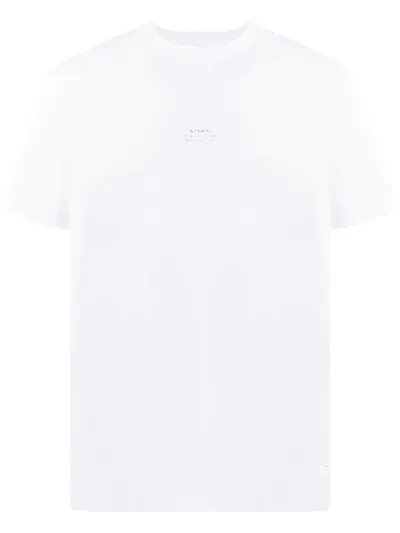 Stampd Logo Print T-shirt In White