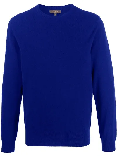 N•peal The Oxford Jumper In Blue