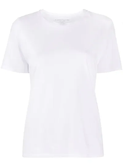 Majestic Shortsleeved Crew Neck T-shirt In White