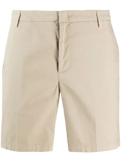 Dondup Tailored Chino Shorts In Neutrals