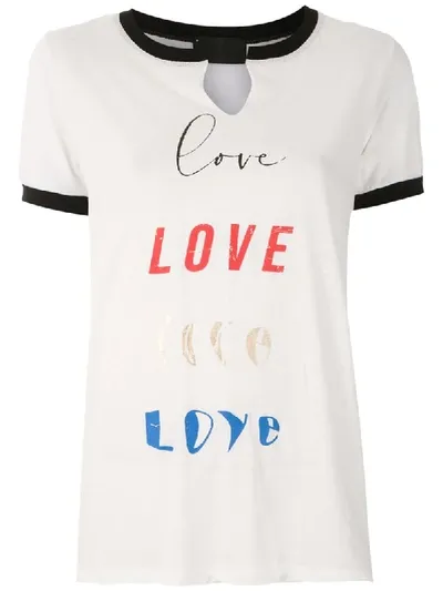 Andrea Bogosian Refyl Printed T-shirt In Neutrals