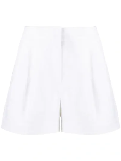 Michael Michael Kors Cotton And Linen Shorts In White